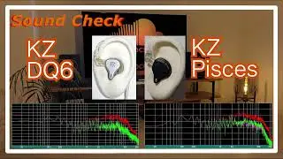 KZ DQ6 vs KZ Pisces [ChineseIEMs Sound Comparison 中華イヤホン音比較]