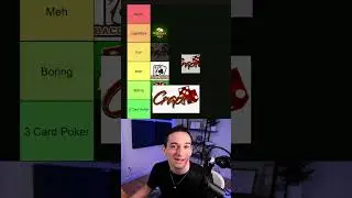 Ranking Casino Table Games (Tier List)