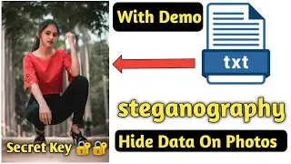Hide Secret Files in Photos using Steganography 🔐 | Hack Like a Pro on Android & Kali Linux!