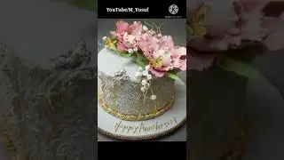 simple happy anniversary cake 🍰#short video
