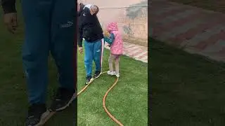 Fun and balancing activity with Papa #kidsfunactivities #balancingact #funtimewithfamily