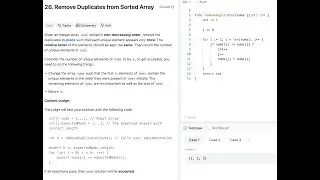 LeetCode: 26. Remove Duplicates from Sorted Array (Golang & Java)