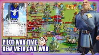 CIVIL WAR M&aacute;y chủ Việt Nam‼️s385 JKL vs PUPZ s188 - Call of dragons gameplay 