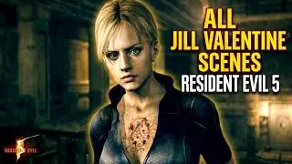 Resident Evil 5 All Jill Valentine Scenes