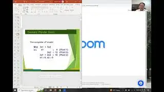 Linear Programming (Lecture #21): Sensitivity Analysis 1