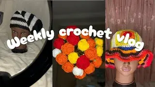CROCHET VLOG| making a roses bouquet for the first time| attending to crochet orders