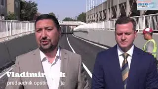 Otvoren PODVOŽNJAK kod stadiona u Inđiji 30.06.2021.