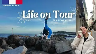A week in my life as a Circus Artist | France tour, new tricks and beach days!