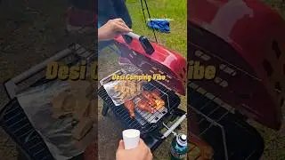 Paneer Tikka & Chicken Tandoori While Camping #campingfoodideas #campingvibes #travelreels #albion