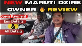 New Maruti Swift Dzire (Owner Review)⚠️ Down payment, EMI And All Details 🤗 Cng or Petrol Which One🤔