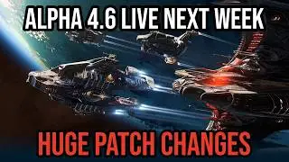 Star Citizen 4.6 LIVE Next Week, RSI Hermes CONFIRMED & HUGE Patch Changes!