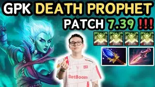 🔥 NEW PATCH 7.39 - Gpk DEATH PROPHET Midlane Gameplay vs Team Liquid 🔥 GPK Perspective - Dota 2