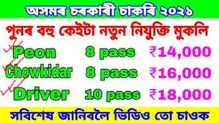 Latest Assam Govt Job Recruitment 2021: Apply for 17 Grade IV posts | Assam Job Updates 2021