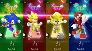 Sonic vs Knuckles vs  Sonic vs Super Sonic | Ultimate Rhythm Dance 🔥