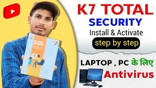 K7 Total Security Installation | how to install K7 total security | K7 antivirus Installation for PC