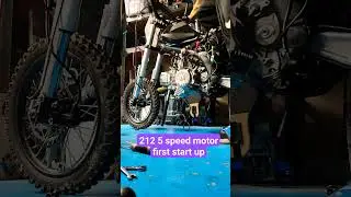 Apollo 212 pit bike full mod build. First start up