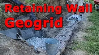Retaining Wall DIY EP.6 - Geogrid