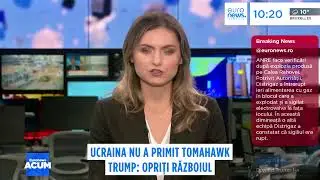 Ucraina nu a primit rachetele Tomahawk. Donald Trump: &bdquo;Opriți războiul!&rdquo;