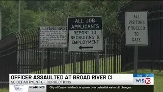 SCDC: Officer injured following assault at Broad River Correctional Institute