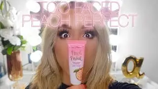TOO FACED PEACH PERFECT FOUNDATION Review, Demo, Wear Test | BEAUTY127