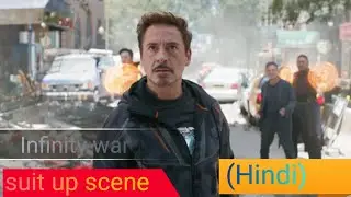 Avengers: Infinity war (part-1)||ironman Mark 50 suit up scenes||#marvel #ironman