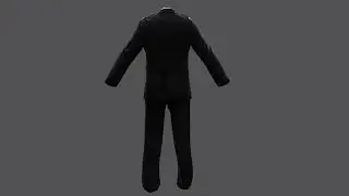 3D Model Collection of Modern London Fire Brigade Formal Uniform