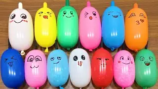 Making Slime With Transparent Balloons - Relaxing Sound -Satisfying Slime - NO EDITING VIDEO #4k