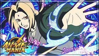 The POWER Of Tsunade In ROBLOX Anime Mania | Anime Mania Tsunade Showcase