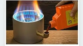 Millions Don't Know This Turn Waste Oil Into FREE Winter Heat With a Giant Stove.