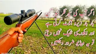 Springer Airgun Zero Out Problem Solve/Very Informative Video For New Hunters | Raees Ahmad Official