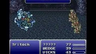 Final Fantasy VI Hack Boss - Tritoch