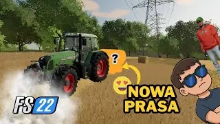 😄NOWA PRASA😃BELOWANIE SŁOMY😯NOWY PLAC NA MASZYNY🌾|ŻNPG|🌾 [#47] FS22