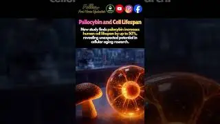 Psilocybin and Cell Lifespan🍄#psilocybin #longevity #cellhealth