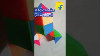 Magic snake cube 24 wedges #flipkart #Magicsnake #trending