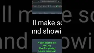 Discord bot hosting, minecraft hosting 24/7 #bot #discord #minecraft #hosting #247 #op #trend