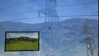 Commercial Drone Powerline Inspection