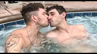 TWO GUYS, A HOT TUB, AND DONUTS || Jon & Aaron || Husband & Husband #348