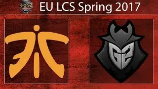 [LoL VODs] FNC vs G2 @Map2 | EU LCS Spring 2017 (19.01.2017)