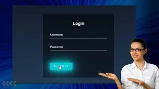 How To Make a Animated Login Form Using Html CSS | Create Animated Login Form | Website Design