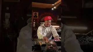 Hi Teck in the studio with Don Cannon.