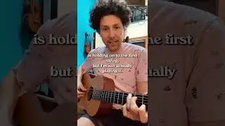Learn this basic fingerpicking pattern for a C maj chord #fingerpicking #guitartutorial #acoustic