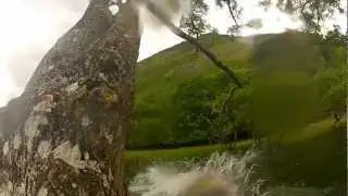 Llyn Gwynant Cliff jumping/slackline