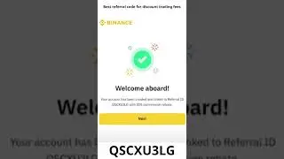 &Eacute;conomisez 20 % sur les frais Binance &agrave; VIE ! | Le code de parrainage Binance est QSCXU3LG