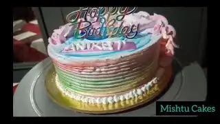 Multi Colour Cake Design | Mishtu Cakes | Cake No-24