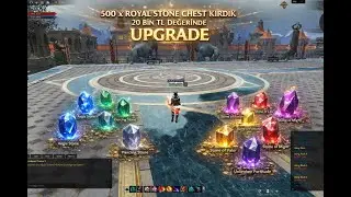 Rise Online World 20 Bin TL Değerinde Upgrade 500 x Royal Stone Chest Kırdık