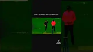 Josh Little magical spell against Bangladesh