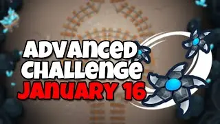 BTD6 Advanced Challenge | only pro players can beat this | January 16 2024