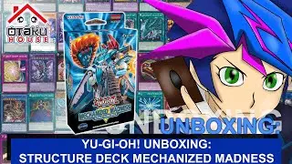 Abriendo 1 Deck Estructurado Mechanized Madness de Yu-Gi-Oh!