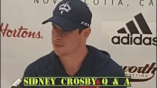 Sidney Crosby Press Conference in Cole Harbour, NS - July 12, 2017