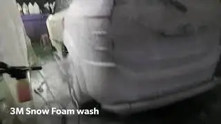 Snow Foam wash @SP Infocity